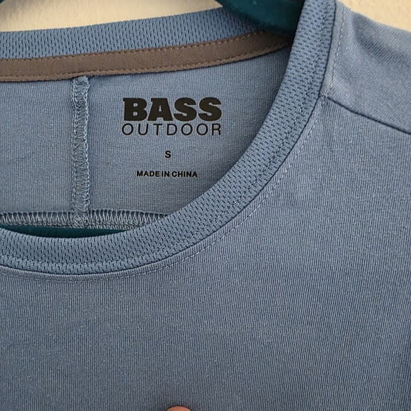 BASS OUTDOOR Men's‎ Short-Sleeve Pocket T-Shirt Sz Small - Picture 4 of 6
